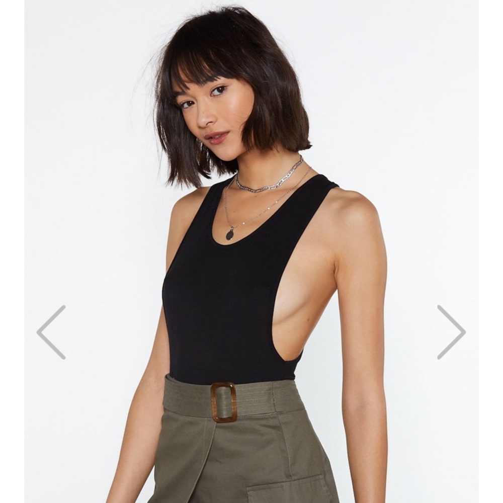 Black Nasty Gal bodysuit